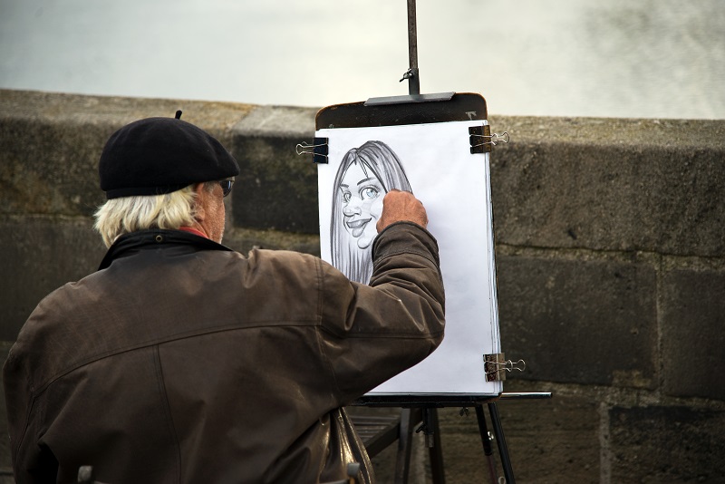 Künstler in Prag