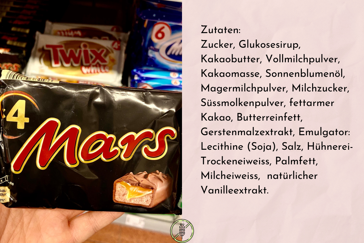 Mars - glutenfrei oder nicht?