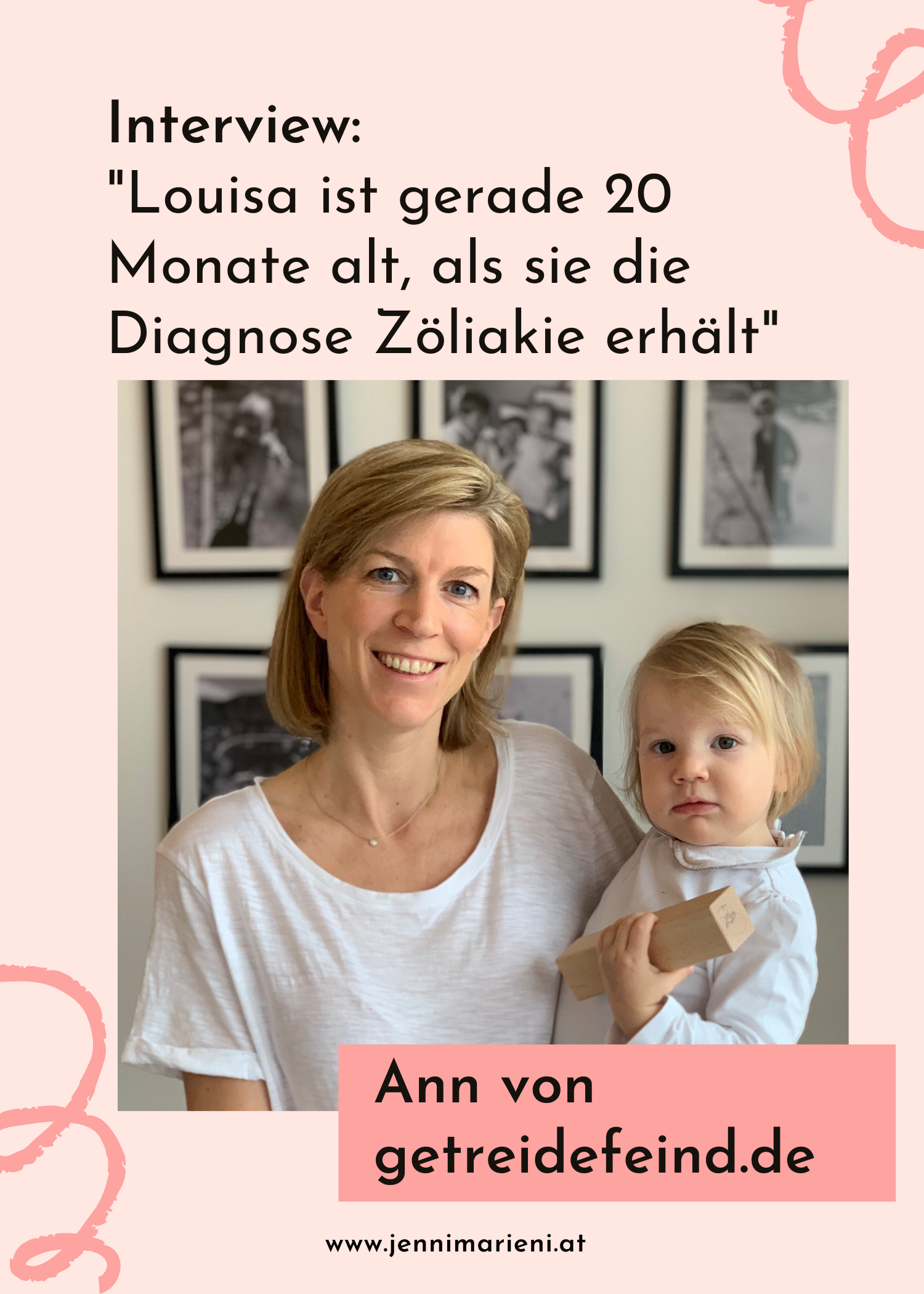 Interview mit Sophie: Meine Tochter Louisa hat Zöliakie.
