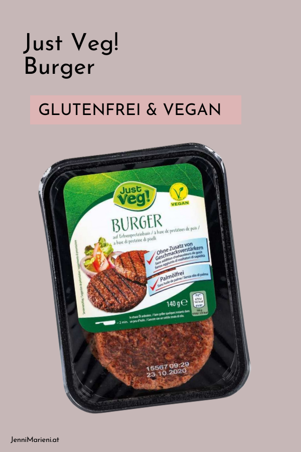 Just Veg! Burger - glutenfrei und vegan.