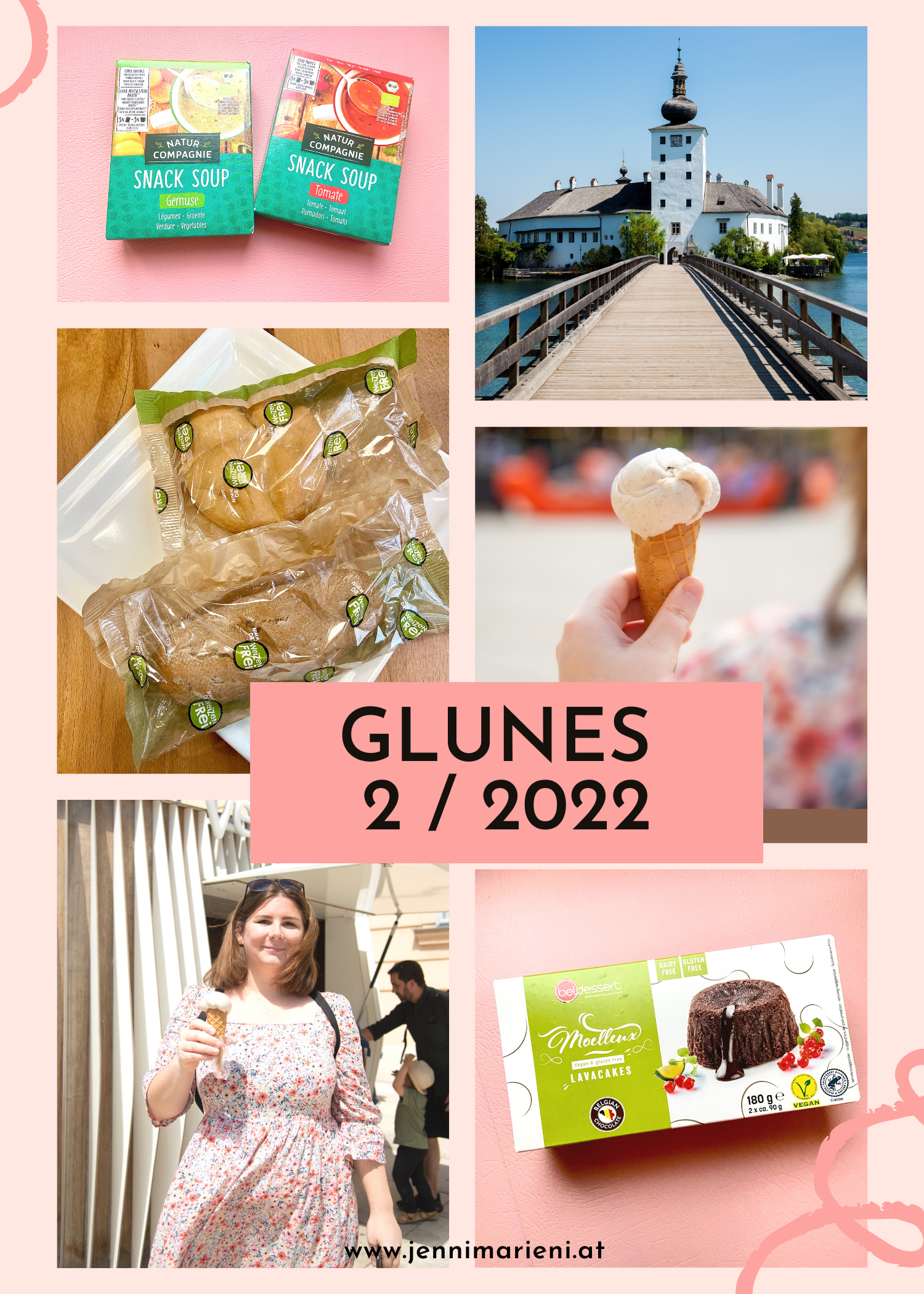 GLUNES Q2/2022: Glutenfreie Lava Cakes, ganz viel Wienliebe, ein tragischer Tod und unbeschwertes Reisen als Zöli